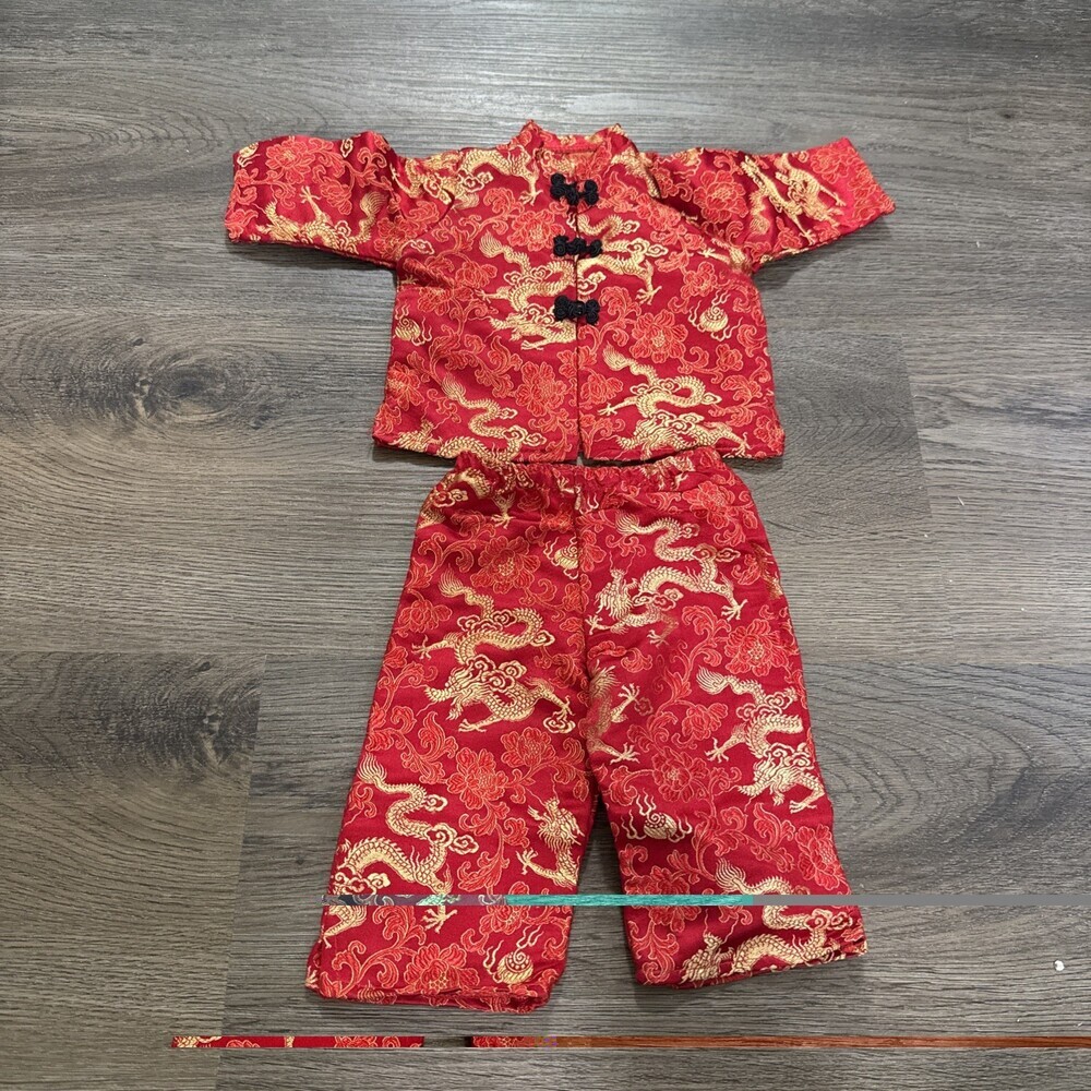 American Girl of Today Pleasant Com Retired Chinese New Year Tunic & Pants 1996